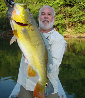 pesca de tucunaré