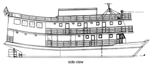 Pesca tucunaré - Black Water Explorer side view